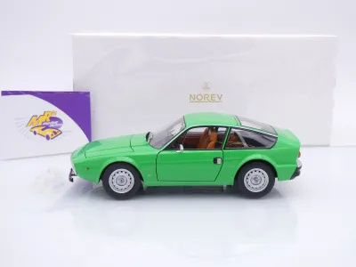 Preview: Norev 187832 # Alfa Romeo Junior Zagato Baujahr 1969 " grün " 1:18