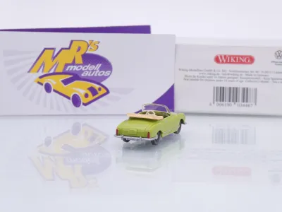 Preview: Wiking 0034 48 # VW Karmann Ghia Cabriolet Baujahr 1957-67 " Lindgrün " 1:87