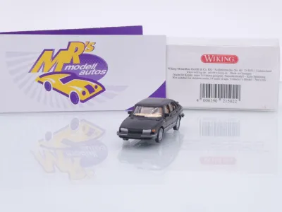 Wiking 0215 02 # Saab 900 Turbo Youngtimer Baujahr 1978-86 " schwarz " 1:87