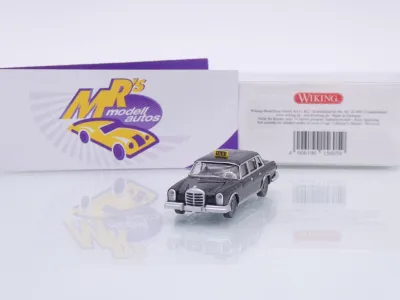 Wiking 0156 05 # Mercedes-Benz 600 W100 Pullman Baujahr 1963-81 " Taxi - D " 1:87