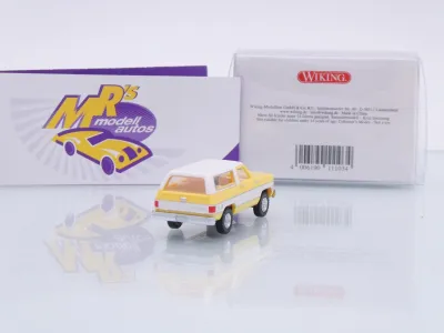Preview: Wiking 0111 03 # Chevrolet K5 Blazer SUV Baujahr 1975-76 " gelb-silber " 1:87