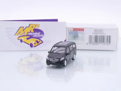 Micro City Herpa 87MC000075 # Mercedes-Benz V-Klasse Baujahr 2014-2019 " schwarz " 1:87