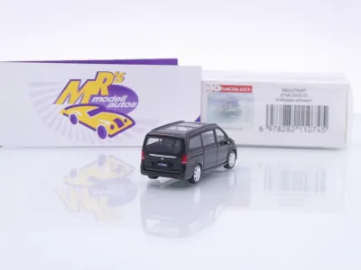 Preview: Micro City Herpa 87MC000075 # Mercedes-Benz V-Klasse Baujahr 2014-2019 " schwarz " 1:87