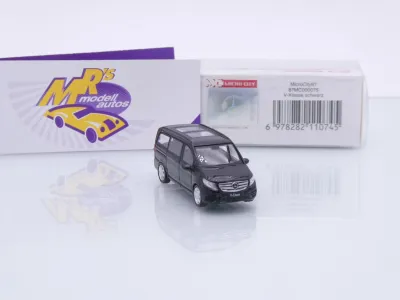 Preview: Micro City Herpa 87MC000075 # Mercedes-Benz V-Klasse Baujahr 2014-2019 " schwarz " 1:87