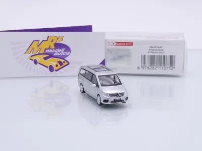 Preview: Micro City Herpa 87MC000076 # Mercedes-Benz V-Klasse Baujahr 2014-2019 " silbermetallic " 1:87