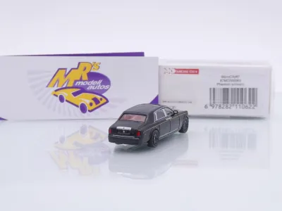 Preview: Micro City Herpa 87MC000063 # Rolls Royce Phantom VIII Baujahr 2018-22 " schwarz " 1:87
