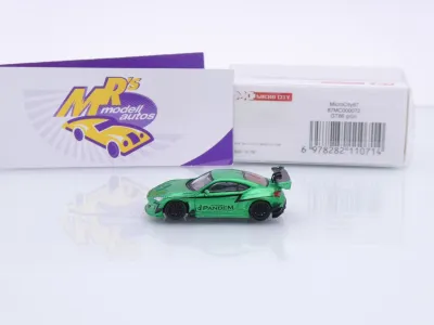 Preview: Micro City Herpa 87MC000072 # Toyota GT86 Baujahr 2012-2020 " Pandem grünmetallic " 1:87