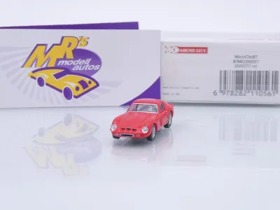 Micro City Herpa 87MC000057 # Ferrari 250 GTO Coupe Baujahr 1962-64 " Ferrarirot " 1:87