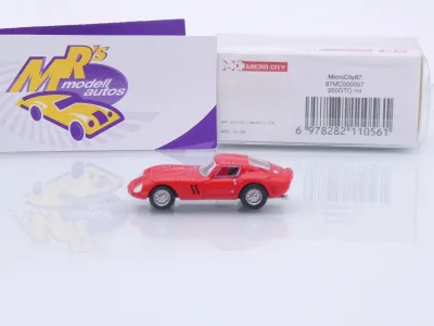 Preview: Micro City Herpa 87MC000057 # Ferrari 250 GTO Coupe Baujahr 1962-64 " Ferrarirot " 1:87