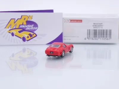 Preview: Micro City Herpa 87MC000057 # Ferrari 250 GTO Coupe Baujahr 1962-64 " Ferrarirot " 1:87