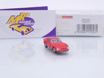 Preview: Micro City Herpa 87MC000057 # Ferrari 250 GTO Coupe Baujahr 1962-64 " Ferrarirot " 1:87