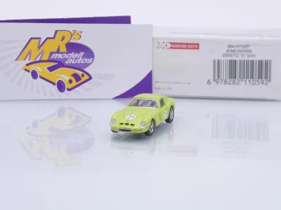 Micro City Herpa 87MC000059 # Ferrari 250 GTO Coupe #21 Baujahr 1962-64 " hellgrün " 1:87