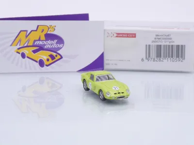 Preview: Micro City Herpa 87MC000059 # Ferrari 250 GTO Coupe #21 Baujahr 1962-64 " hellgrün " 1:87