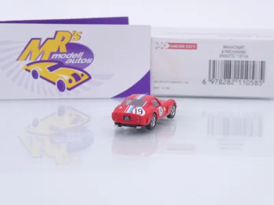 Preview: Micro City Herpa 87MC000062 # Ferrari 250 GTO Coupe #19 Baujahr 1962-64 " Ferrarirot " 1:87