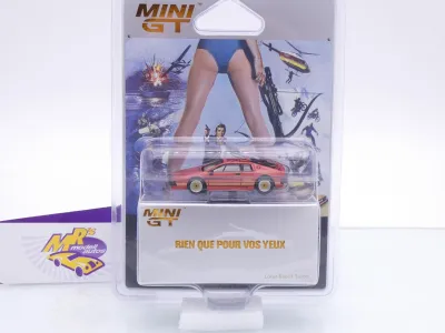 TSM MINI GT MGT00912-007F # Lotus Esprit " James Bond  Your Eyes Only FRA " 1:64