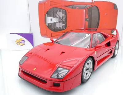 Norev 127902 # Ferrari F40 Sportwagen Baujahr 1987 " Ferrarirot " 1:12