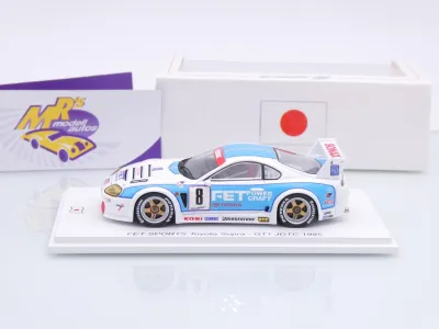 Preview: Spark SJ155 # Toyota Supra JZA80 #8 GT1 JGTC 1995 " FET Sports / Nagasaka " 1:43
