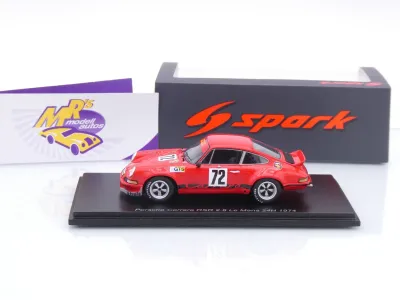 Preview: Spark S9796 # Porsche 911 Carrera RSR 2.8 24h Le Mans 1974 " Polifac Gelo " 1:43
