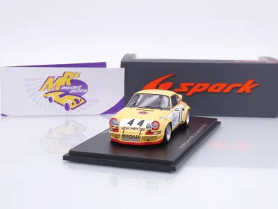 Spark S9785 # Porsche 911 Carrera RSR 2.8 24h Le Mans 1973 " Club Romand " 1:43