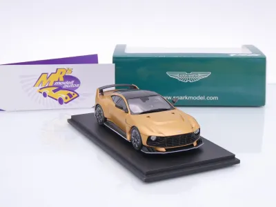 Preview: Spark S7845 # Aston Martin Valiant Baujahr 2024 " Auric Gold Metallic " 1:43