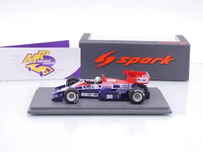 Preview: Spark S7419 # Ligier JS23 #26 F1 Deutschland GP 1984 " Andrea de Cesaris " 1:43