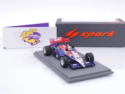 Preview: Spark S7419 # Ligier JS23 #26 F1 Deutschland GP 1984 " Andrea de Cesaris " 1:43