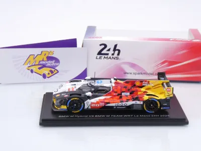 Preview: Spark S9263 # BMW M Hybrid V8 Hypercar #20 24h Le Mans 2025 " Team WRT Shell Helix " 1:43