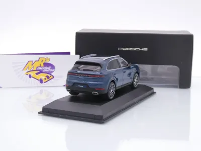 Preview: Solido WAP0200310RCAY # Porsche Cayenne E-Hybrid Baujahr 2025 " blaumetallic " 1:43