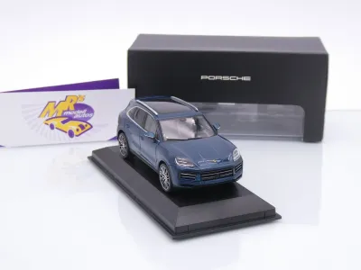 Preview: Solido WAP0200310RCAY # Porsche Cayenne E-Hybrid Baujahr 2025 " blaumetallic " 1:43