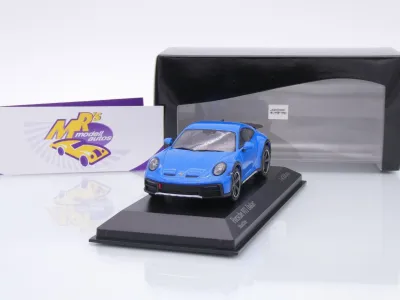 Minichamps 410062072 # Porsche 911 (992) Dakar Baujahr 2022 " Sharkblue " 1:43