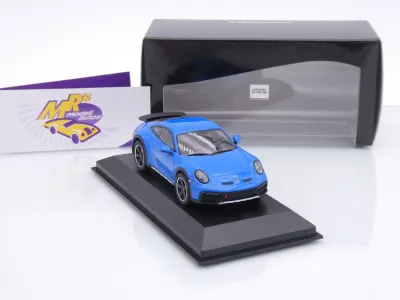 Preview: Minichamps 410062072 # Porsche 911 (992) Dakar Baujahr 2022 " Sharkblue " 1:43