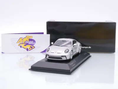 Minichamps 410063022 # Porsche 911 (992) S/T Baujahr 2024 " GT-silbermetallic " 1:43