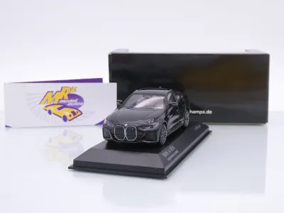 Minichamps 410024002 # BMW i4 M50 Limousine Baujahr 2022 " Saphirschwarzmetallic " 1:43