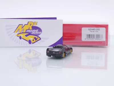 Preview: Herpa 025485-002 # Ferrari F50 Spider Baujahr 1995 " schwarz + goldene Felgen " 1:87