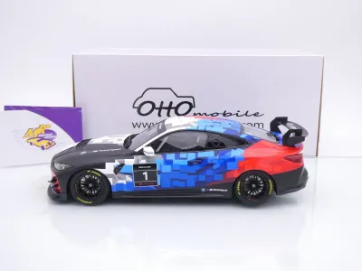Preview: Ottomobile OT1125 # BMW M4 GT4 #1 " BMW M Präsentation Version 2024 " 1:18