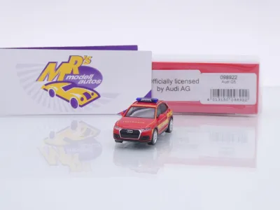 Herpa 098922 # Audi Q5 Einsatzwagen " Brandschutz / Städteregion Aachen " 1:87
