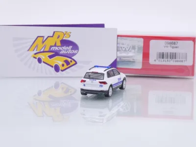 Preview: Herpa 098687 # Volkswagen VW Tiguan " THW Technisches Hilfswerk / Gera " 1:87