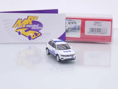 Preview: Herpa 098687 # Volkswagen VW Tiguan " THW Technisches Hilfswerk / Gera " 1:87