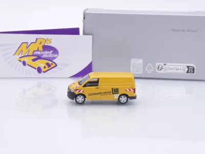 Preview: Herpa 937252 # Volkswagen VW T6.1 Kasten " Leonhard Weiss / Göppingen " 1:87