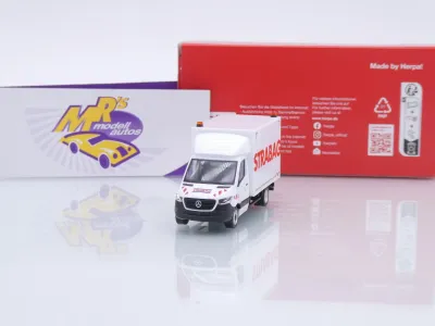 Herpa 098939 # Mercedes-Benz Sprinter '18 Koffer-LKW " STRABAG Österreich " 1:87