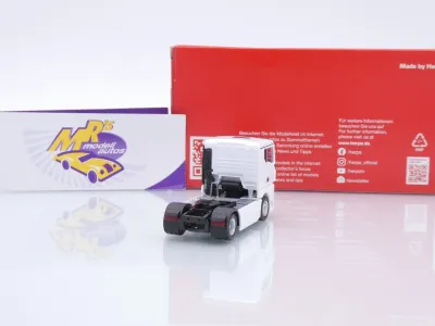 Preview: Herpa 320535 # MAN TGX GN 2-achs Zugmaschine " weiß " 1:87