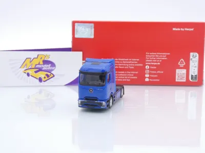 Herpa 318204-003 # Mercedes-Benz eActros 600 2-achs Zugmaschine " blau " 1:87