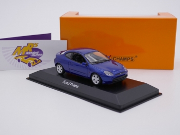 Maxichamps 940086521 # FORD Puma Baujahr 1998 " dunkelblaumetallic " 1:43