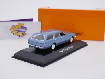 Preview: Maxichamps 940081311 # FORD Taunus Turnier Baujahr 1970 " blaumetallic " 1:43