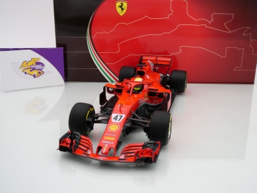 Preview: BBR 211847 # Ferrari SF71H Nr.47 F1 Test Fiorano 2021 " Mick Schumacher " 1:18