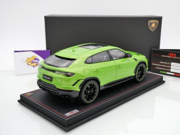 Preview: MR LAMBO056E # Lamborghini Urus S Baujahr 2022 " Verde Mantis " 1:18 nur 49 Stk.