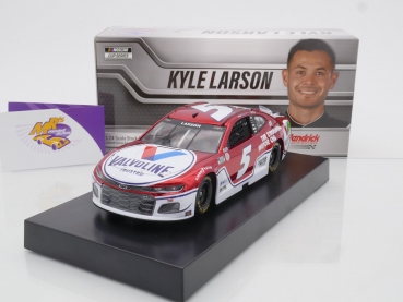 Lionel Racing CX52123VALKLCL # Chevrolet NASCAR 2021 " Kyle Larson Valvoline " Color Chrome 1:24