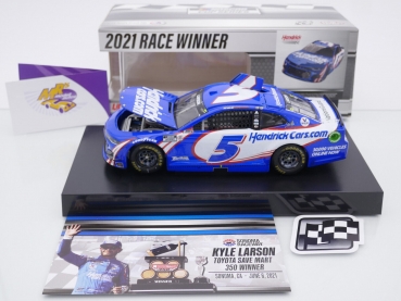 Preview: Lionel Racing WX52123HENKLR # Chevrolet NASCAR 2021 " Kyle Larson - Sonoma Race Winner " 1:24