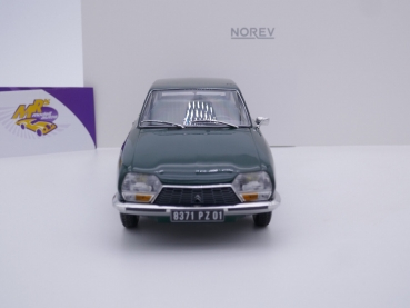 Preview: Norev 181665 # Citroen GS Club Limousine Baujahr 1972 " charmillegrün " 1:18