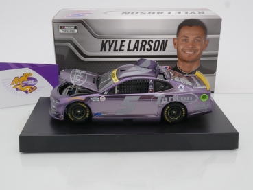 Preview: Lionel Racing CX52123TARKLCL # Chevrolet Camaro ZL1 NASCAR 2021 " Kyle Larson - Tarlton And Son Inc. " Color Chrome 1:24